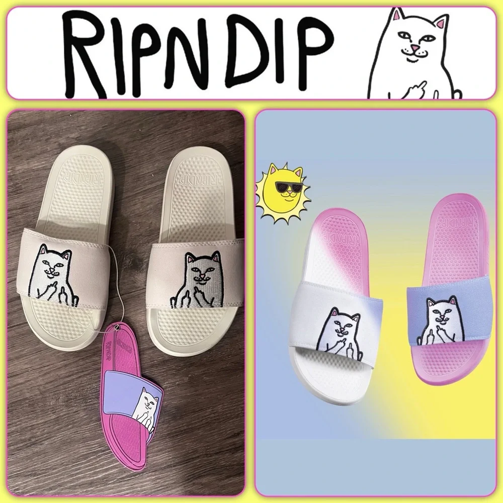 Rip N Dip - LORD NERMAL SLIDES UV ACTIVATED (BLUE/FUSCHIA)